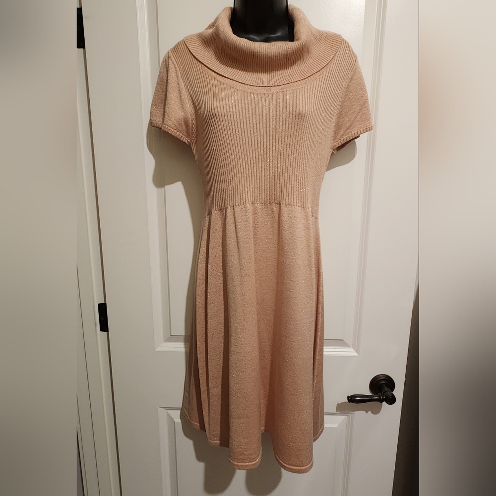 NWOT Calvin Klein holiday sweater dress. Sz Med
